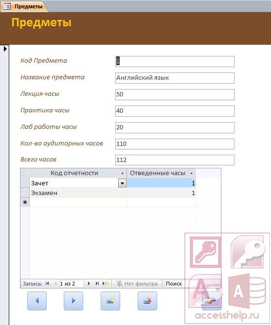 Access course