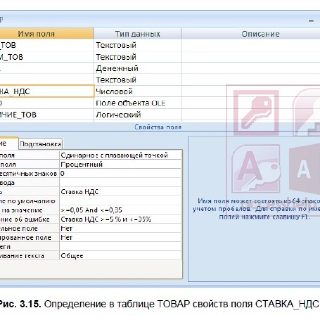 Как называется файл в ms access