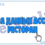 Разработка базы данных Access Ресторан
