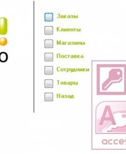 Готовая база данных Access Компьютерный магазин