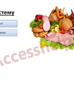 Готовая база данных Access Продажа сельскохозяйственной продукции