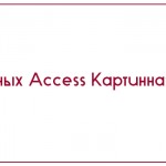 База данных Access Картинная галерея