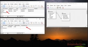 Как связать таблицы в базе данных LibreOffice Base