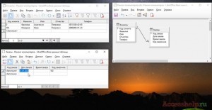 Как связать таблицы в базе данных LibreOffice Base